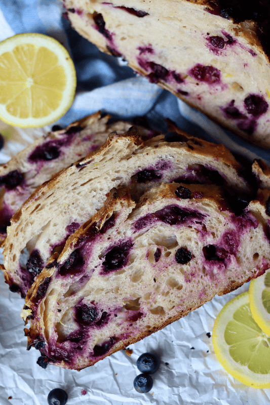 Lemon Blueberry Sourdough